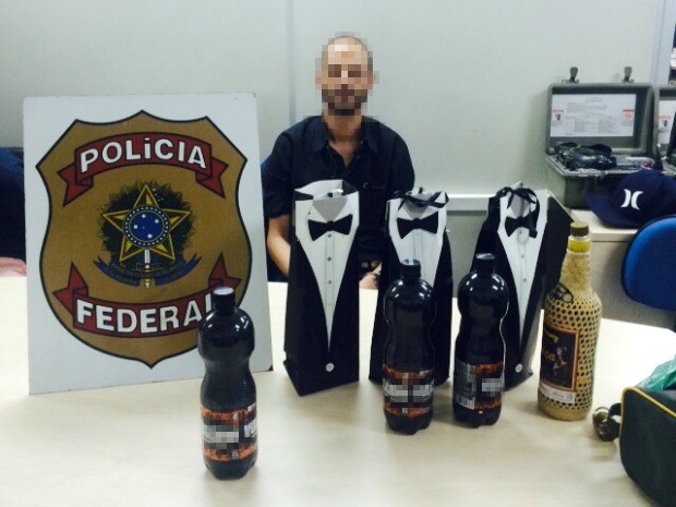 Português foi preso na tarde desta quinta-feira (14), no Aeroporto Internacional de Manaus (Foto: Divulgação/Polícia Federal)