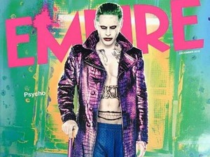 Capa da revista 'Empire' mostra Jared Leto como Coringa (Foto: Divulgação/Empire) Capa da revista 'Empire' mostra Jared Leto como Coringa (Foto: Divulgação/Empire)
