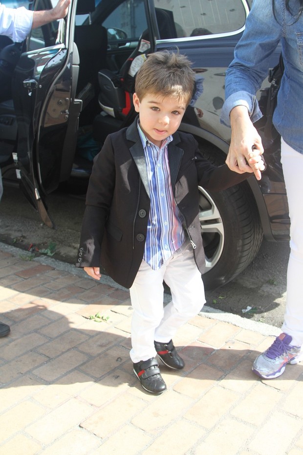 Lorenzo, filho de Luciana Gimenez (Foto: Thiago Duran/AgNews)