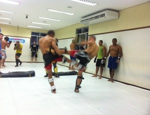 José Aldo e Andy Souwer MMA UFC (Foto: Ana Hissa)