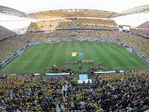 Arena Corinthians, em Itaquera, foi palco da abertura da Copa do Mundo (Foto: Paulo Whitaker/Reuters)