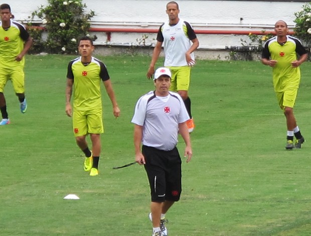 Adilson Bastista Vasco Treino (Foto: Gustavo Rotstein)
