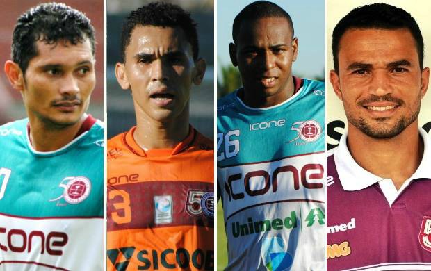 Quatro jogadores tiveram os seus contratos renovados com a Desportiva Ferroviária (Foto: Divulgação/Desportiva Ferroviária)