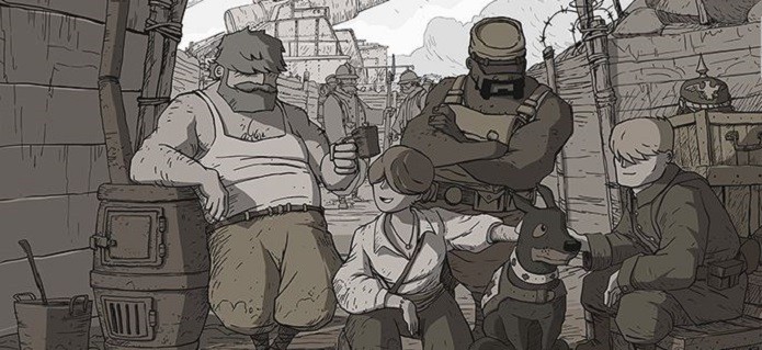 Valiant Hearts: The Great War conta com quatro personagens principais. (Foto: Divulgação)