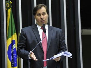 O deputado Rodrigo Maia (DEM-RJ) deve ter apoio de partidos do governo e da oposição (Foto: Luis Macedo/Câmara dos Deputados)