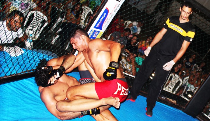 Dastor x Mateus, no Piauí Fight Gladiators (Foto: Josiel Martins)