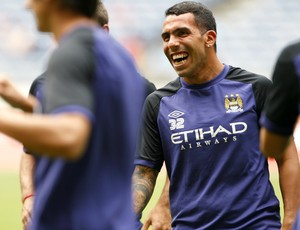 Carlos Tevez Manchester City (Foto: AP)
