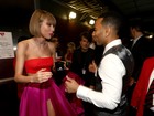 Bastidores do Grammy têm grandes encontros e Taylor Swift poderosa