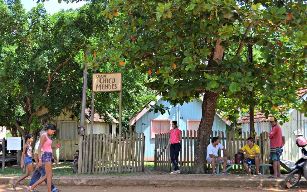 Casa de Chico Mendes deve reabrir em 27 de junho, segundo FEM (Foto: Caio Fulgêncio/G1)