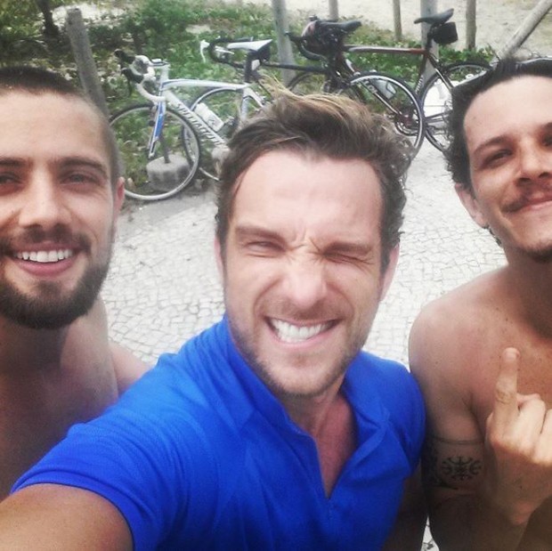 Rafael Cardoso, Igor Rickli e Rafael Losso (Foto: Reprodução/ Instagram) - rafael