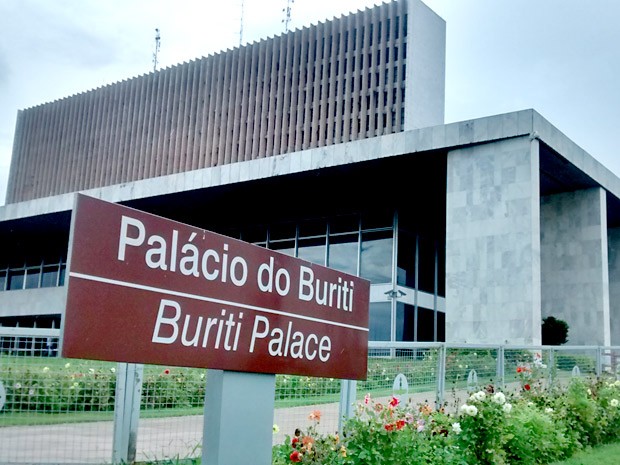 Fachada do Palácio do Buriti, sede do governo do Distrito Federal (Foto: Lucas Nanini/G1)