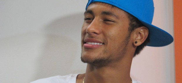 Neymar Faustão Domingão (Foto: Cassio Barco/GLOBOESPORTE.COM)