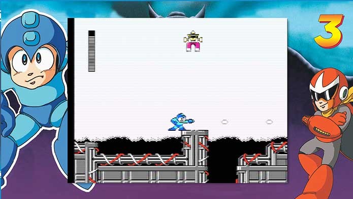 Mega Man Legacy possui elementos originais dos games (Foto: Reprodução/Felipe Vinha)