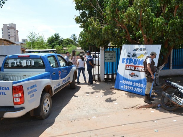 Lava rápido na cidade era utilizado para compra de votos (Foto: Divulgação/Polícia Civil) Lava rápido na cidade era utilizado para compra de votos (Foto: Divulgação/Polícia Civil)