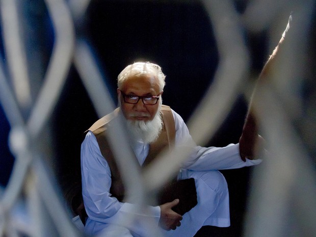 O líder do Jamaat-e-Islami, de Bangladesh, Motiur Rahman Nizami (Foto: STR/AFP)