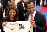 Comitiva de Santos visita Costa Rica, e presidente ganha camisa do Peixe Comitiva de Santos visita Costa Rica, e presidente ganha camisa do Peixe