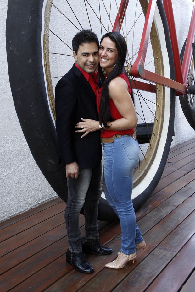 Zezé Di Camargo e Graciele Lacerda (Foto: Celso Tavares / Ego)