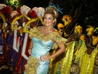 Famosos curtem desfiles da série A no carnaval do Rio de Janeiro