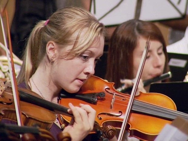 Brasileiros e estrangeiros participam do Festival Música nas Montanhas. (Foto: Reprodução EPTV)