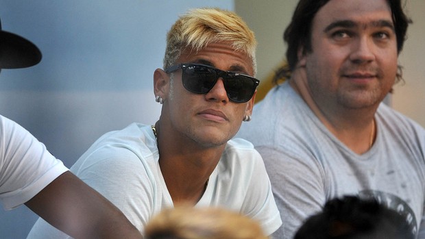 Neymar assiste Santos x XV de Piracicaba (Foto: Ivan Storti/Divulga&ccedil;&atilde;o Santos FC)