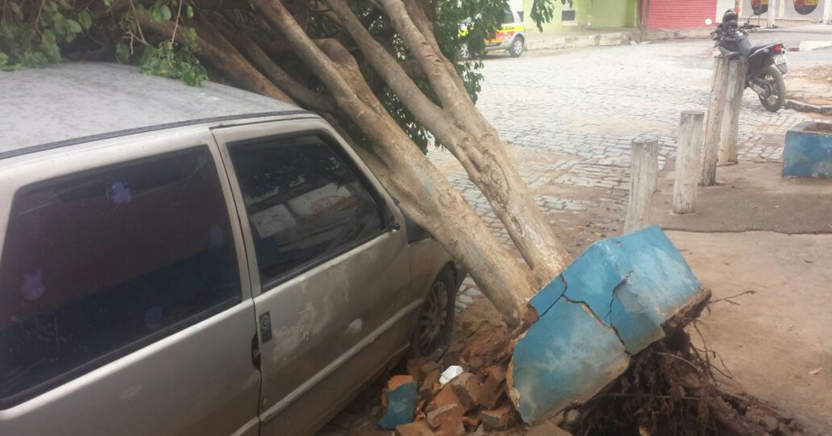 Chuva provoca estragos em Santa Maria da Vitória, oeste da Bahia - Globo.com