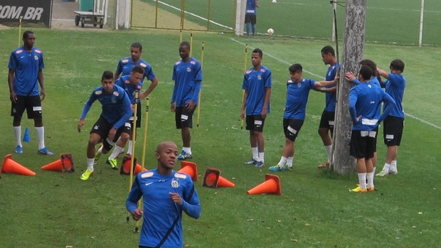 Santos - Treino - CT Rei Pelé (Foto: Fernando Prandi)