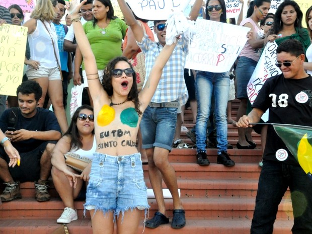 Dia do Basta em Rio Branco (Foto: Eduardo Duarte/G1)