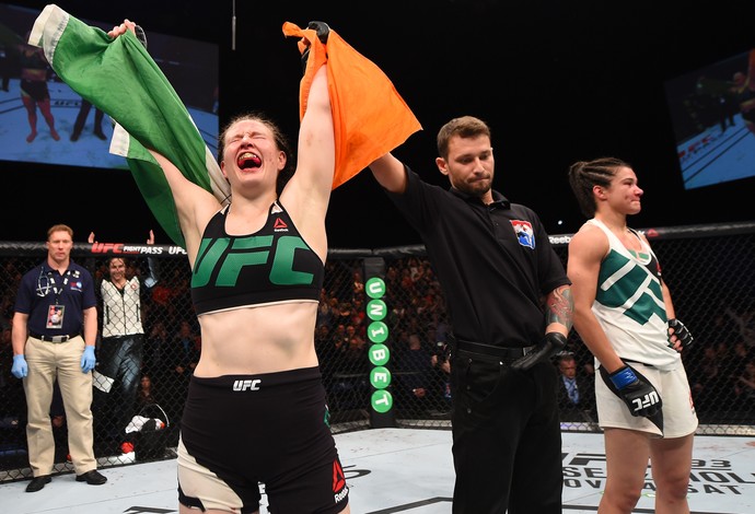 Aisling Daly Ericka Almeida UFC Dublin 2 (Foto: Getty Images)