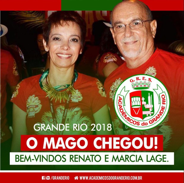 Renato e Márcia Laje (Foto: Reprodução/Instagram)