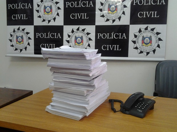 Inquérito policial boate Kiss Santa Maria (Foto: Polícia Civil/Divulgação)