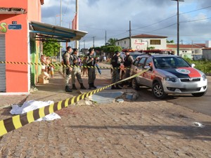 Homicídio aconteceu na manhã desta sexta (27), em João Pessoa (Foto: Walter Paparazzo/G1)