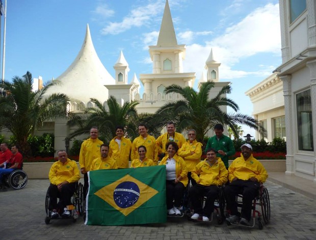 Seleção Brasileira de Tiro Esportivo (Foto: Arquivo pessoal/Benedito Santana)