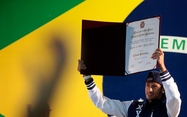 Neymar santos (Foto: Miguel Schincariol / Globoesporte.com)