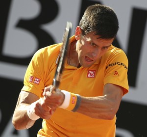 Novak Djokovic x Roger Federer na final Masters 1000 de Roma (Foto: Reuters)