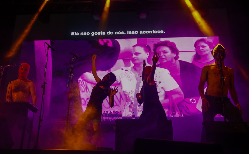 A pior prisão é a autocensura diz membro da Pussy Riot no Brasil Música G1