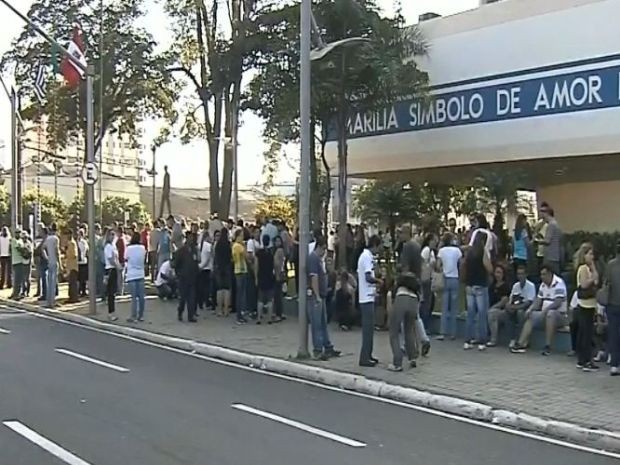 Grevistas não poderão interditar ruas de Marília (Foto: Reprodução / TV TEM)