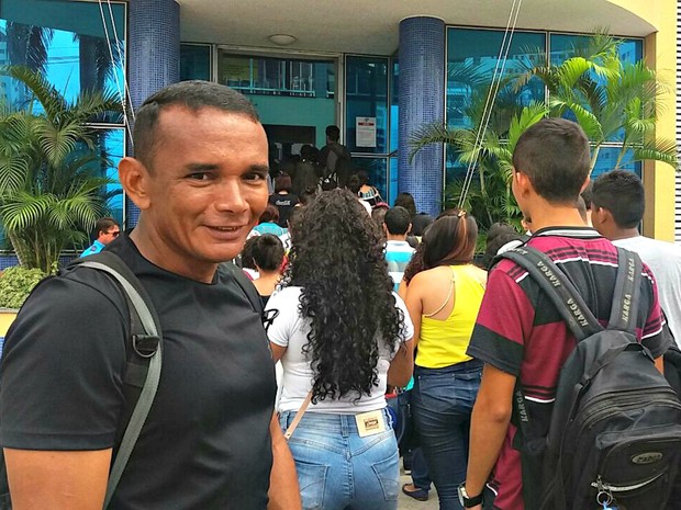 ENEM 2016 - SÁBADO (5) – MANAUS (AM) - Antônio Esteves tenta vaga em curso de direito (Foto: Ive Rylo / G1 AM)