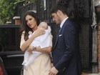 Goleiro Iker Casillas batiza primeiro filho, Martín, na Espanha