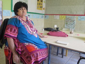 Elisa da Rocinha alfabetiza crianças da comunidade há mais de 40 anos (Foto: Janaína Carvalho)