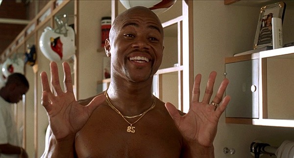 Cuba Gooding Jr. em ‘Jerry Maguire: A Grande Virada’ (1996) (Foto: Divulgação)
