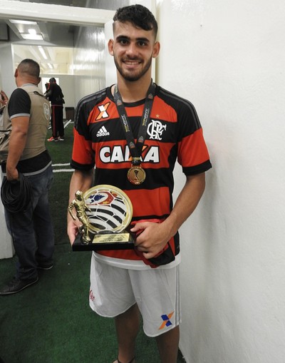 Felipe Vizeu, Flamengo (Foto: Fred Gomes/GloboEsporte.com)