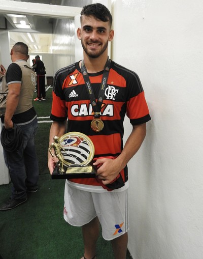 Felipe Vizeu, Flamengo (Foto: Fred Gomes/GloboEsporte.com) Felipe Vizeu, Flamengo (Foto: Fred Gomes/GloboEsporte.com)