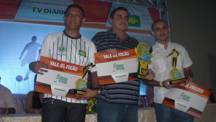 Futsal cearense, premiação, Federação Cearense  (Foto: Thaís Jorge)