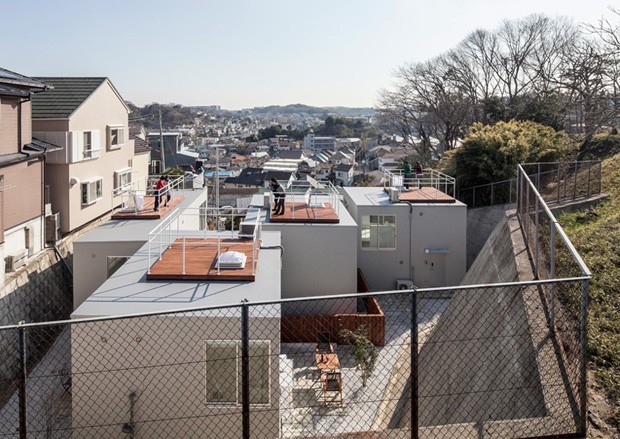 Apartamentos no Japão (Foto: Hiroyuki Hirai) Apartamentos no Japão (Foto: Hiroyuki Hirai)