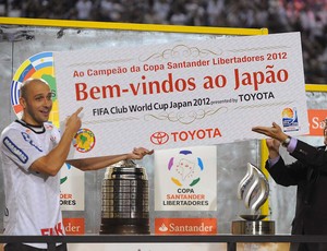 Corinthians Libertadores bem vindos ao japão (Foto: Marcos Ribolli / Globoesporte.com)