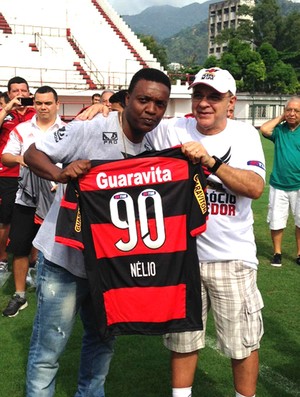 Nelio Evento Fla-Master Gávea Flamengo (Foto: Reprodução / Twitter)