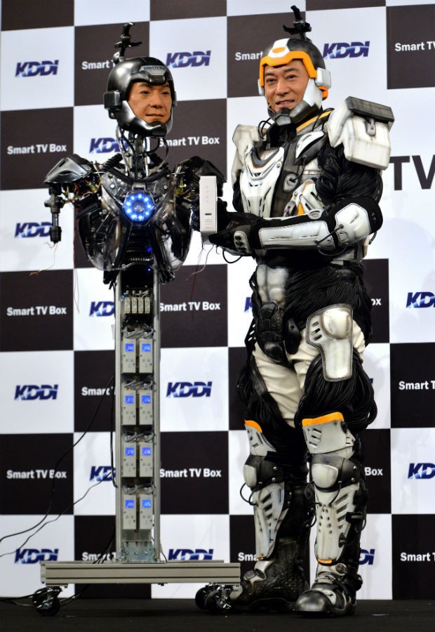 Japoneses criam robô semelhante a ator (Foto: Yoshikazu Tsuno/ AFP)