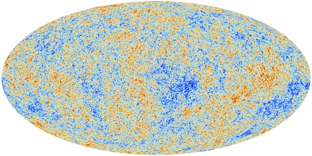 Mapa mostra primeiros vestígios de radiação do Universo (Foto:  ESA–Planck Collaboration/AFP)