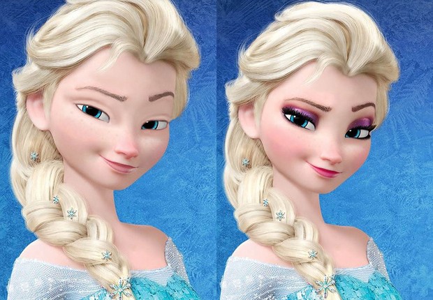 Elsa, de 'Frozen' (Foto: Reprodução/Loryn Brantz/BuzzFeed)