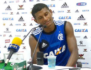 Márcio Araújo no treino do Flamengo (Foto: Vicente Seda) Márcio Araújo no treino do Flamengo (Foto: Vicente Seda)